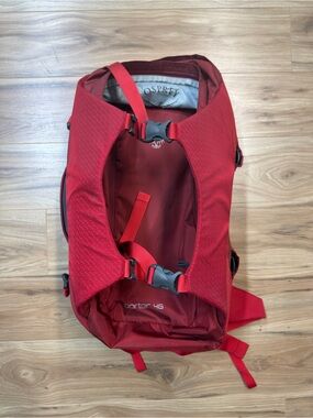 OSPREY Porter 46 Duffel Bag - Red